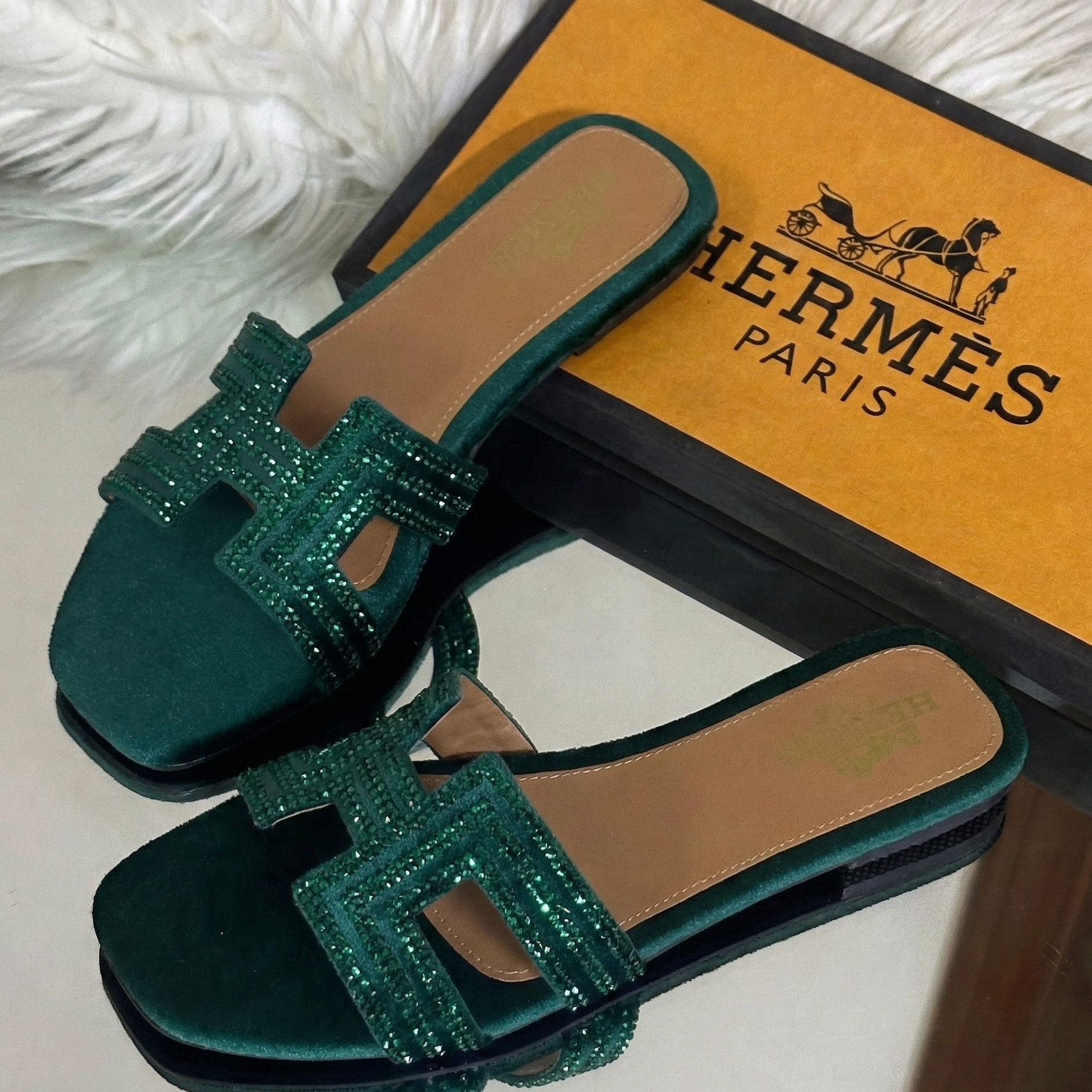 H Shaped Diamond Flats