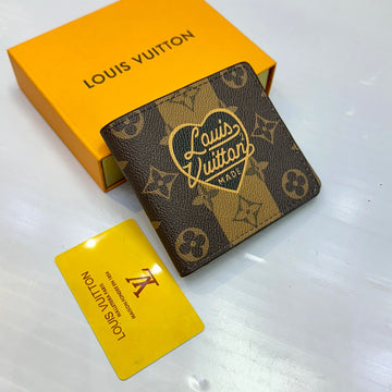 Rare Lv Heart Monogram Wallet