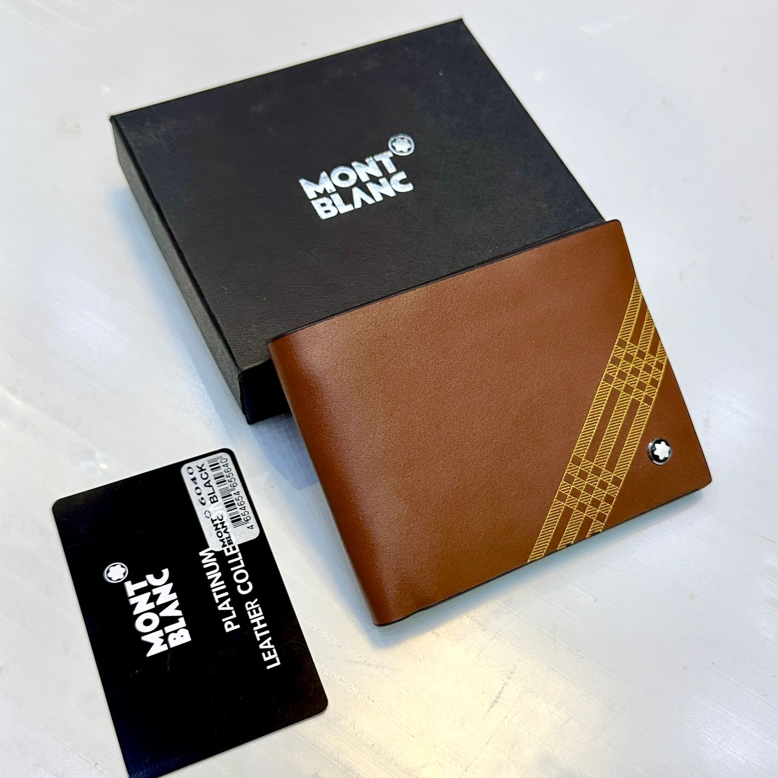 Mont Blanc Aura Men's Wallet (Brown)