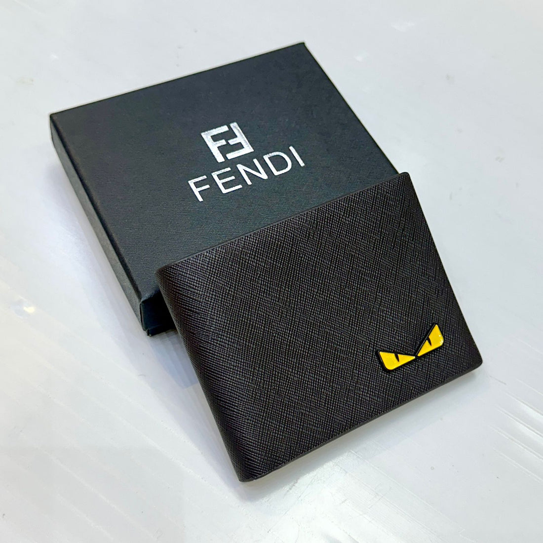 Fendi Men's Wallet COFFEE