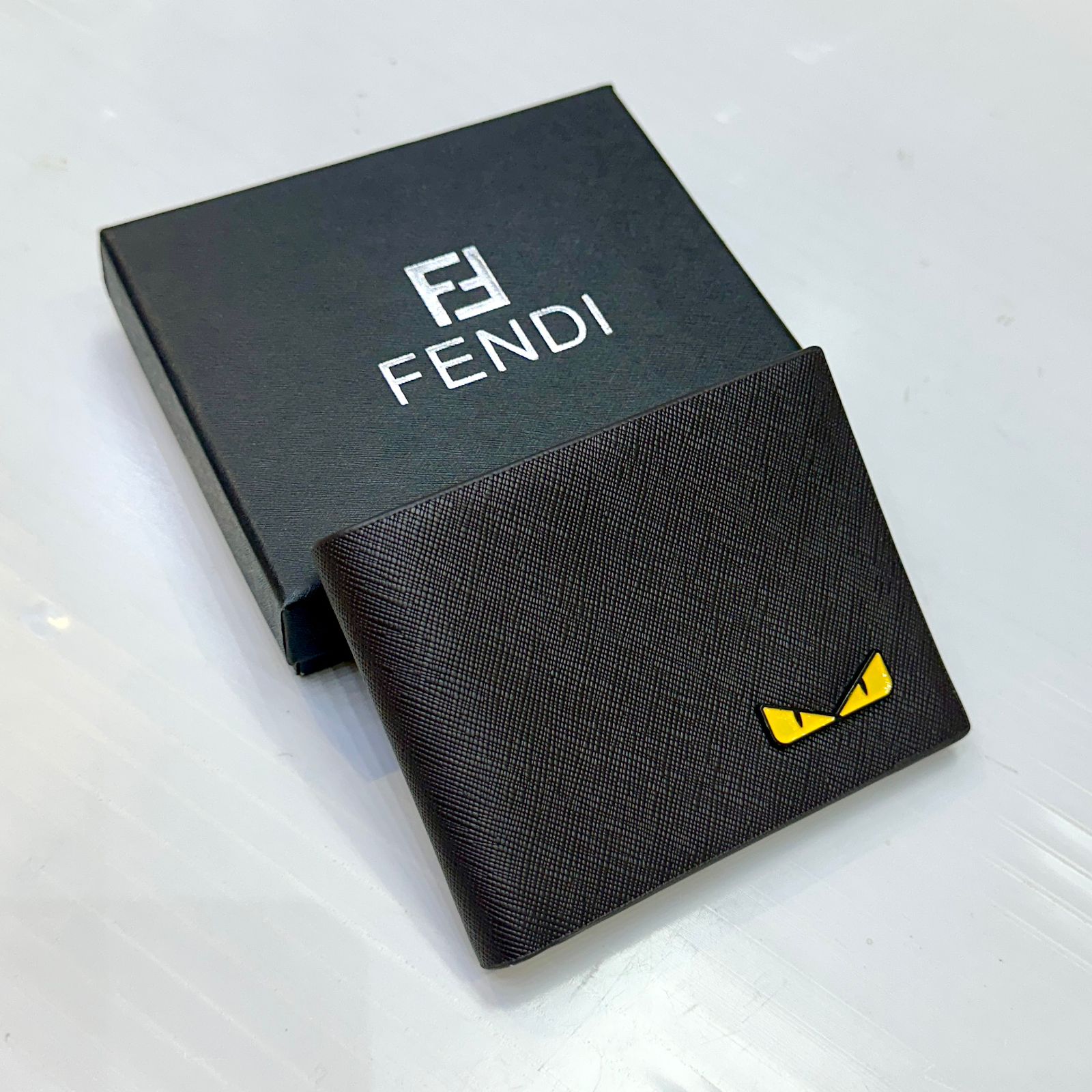 Fendi Men's Wallet COFFEE