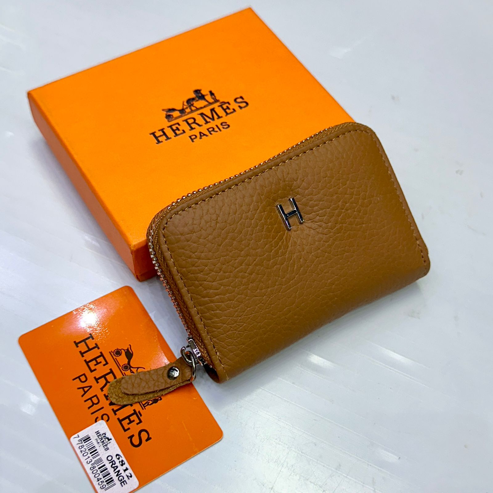 Hermes Wallet Brown