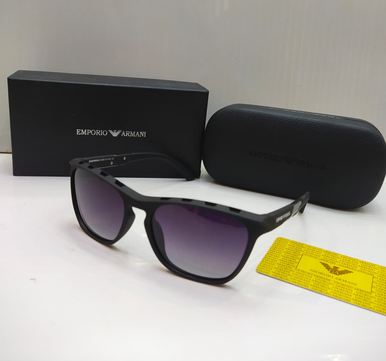 Armani Classic Black Sunglasses