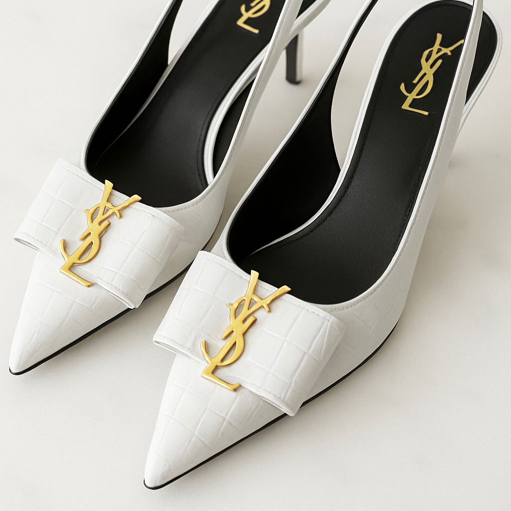 Crown mules Ysl