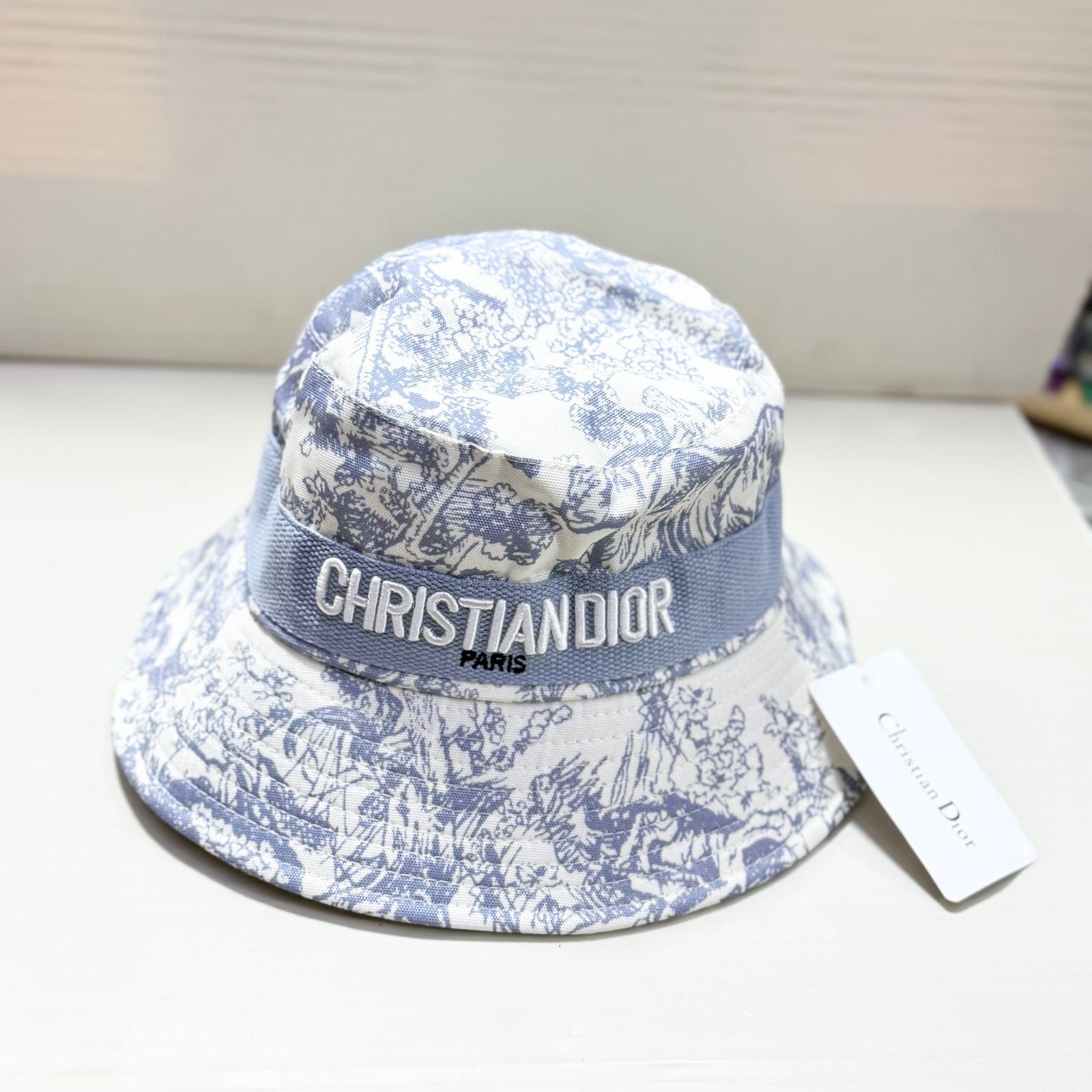 Dior Monogram Hat (Grey)