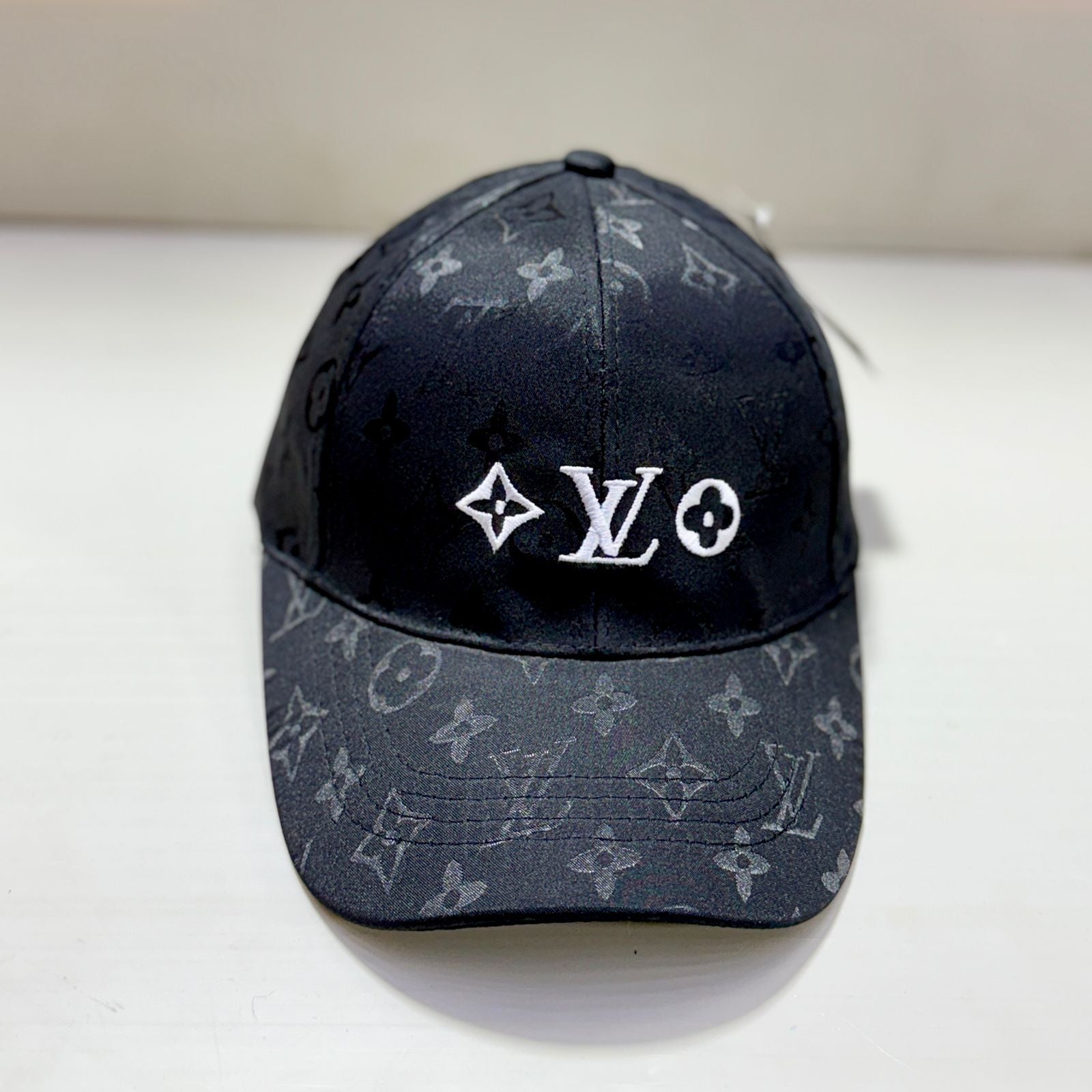 Lv Monogram Black Cap