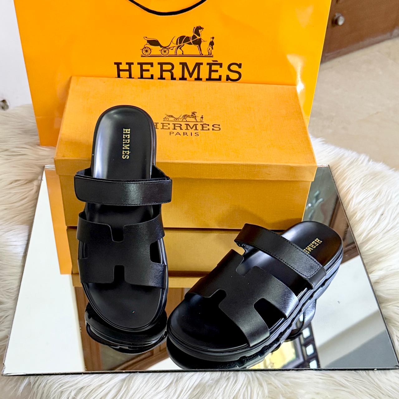 Hermes Men's Aura Prime Slippers