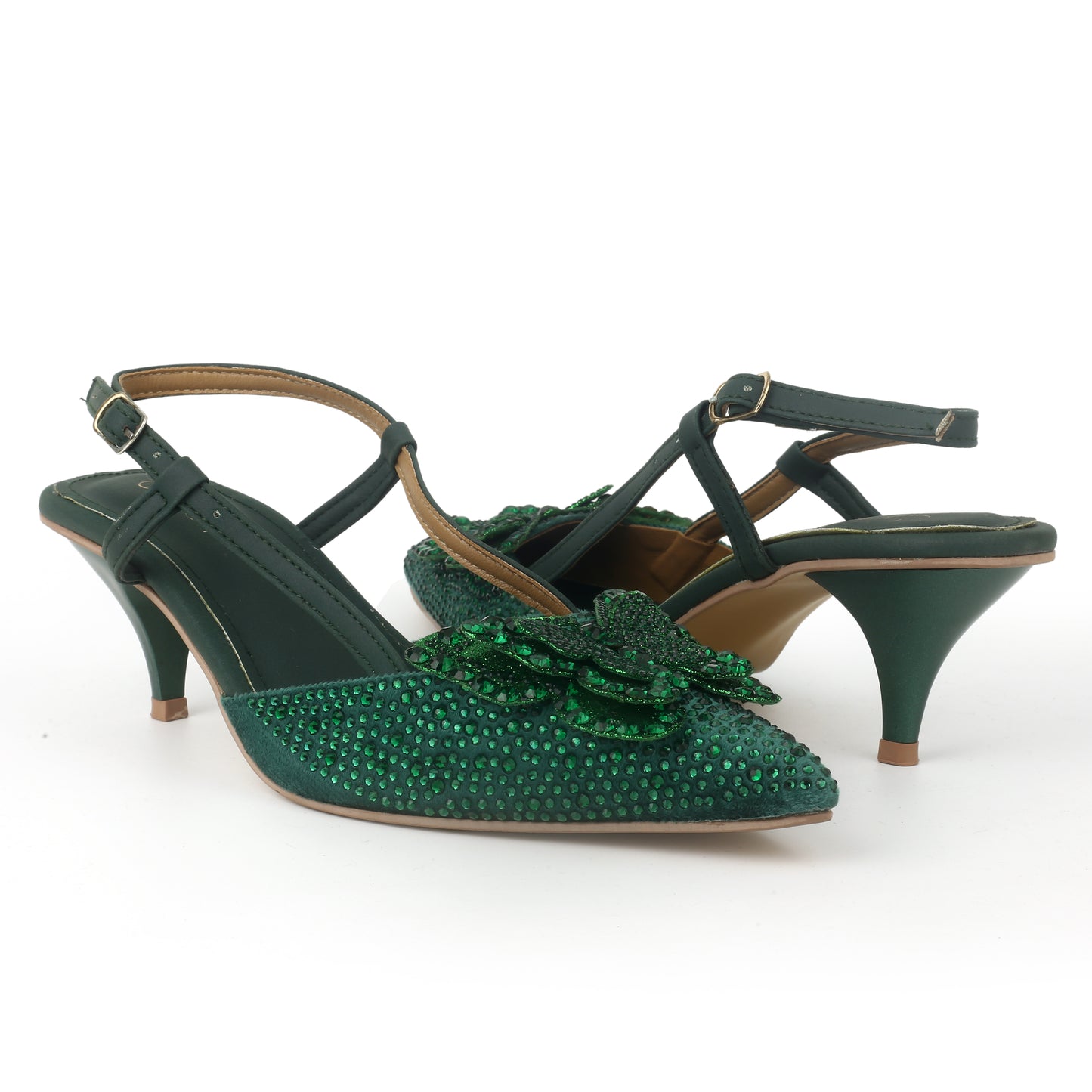 Prime Flower Heels (Green)