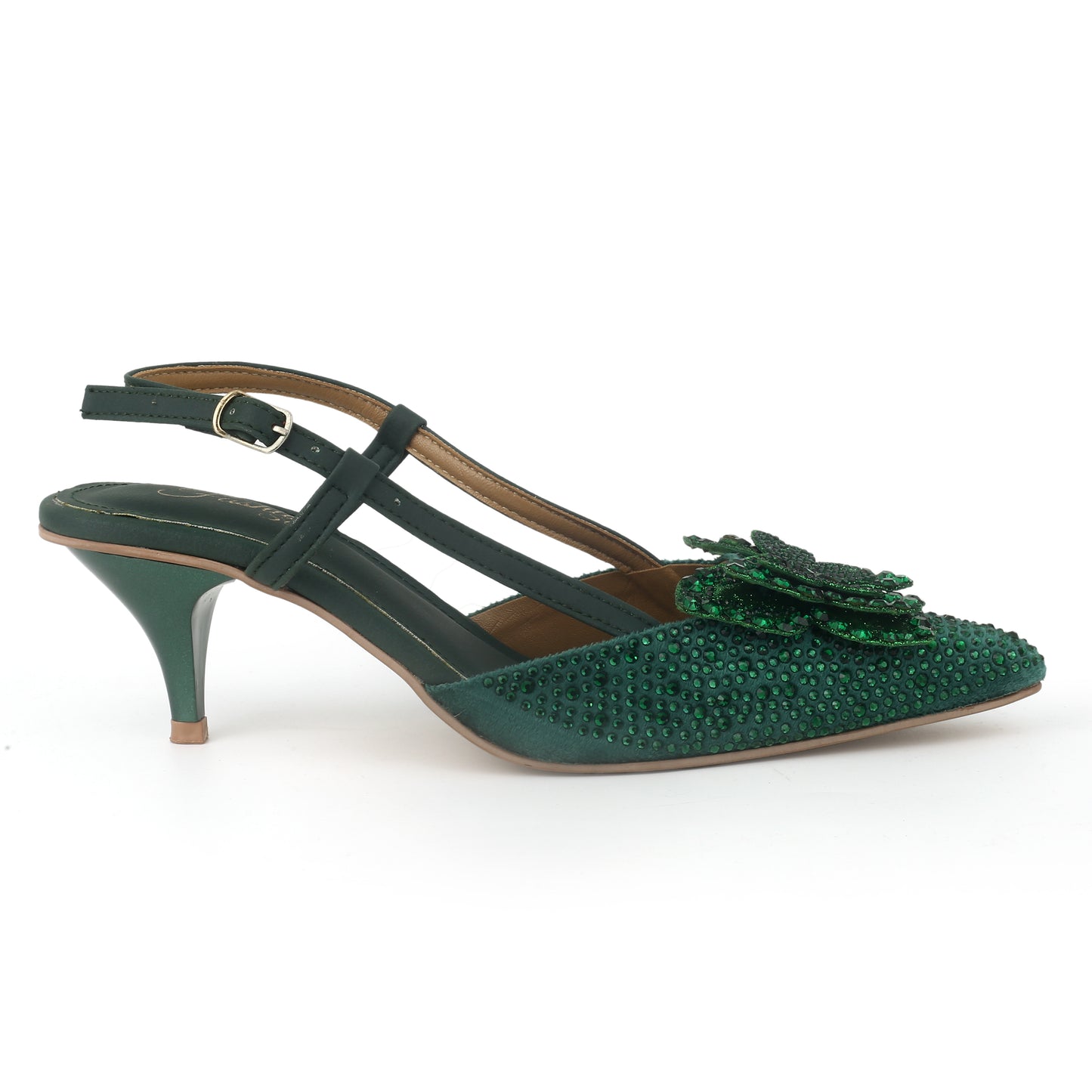 Prime Flower Heels (Green)