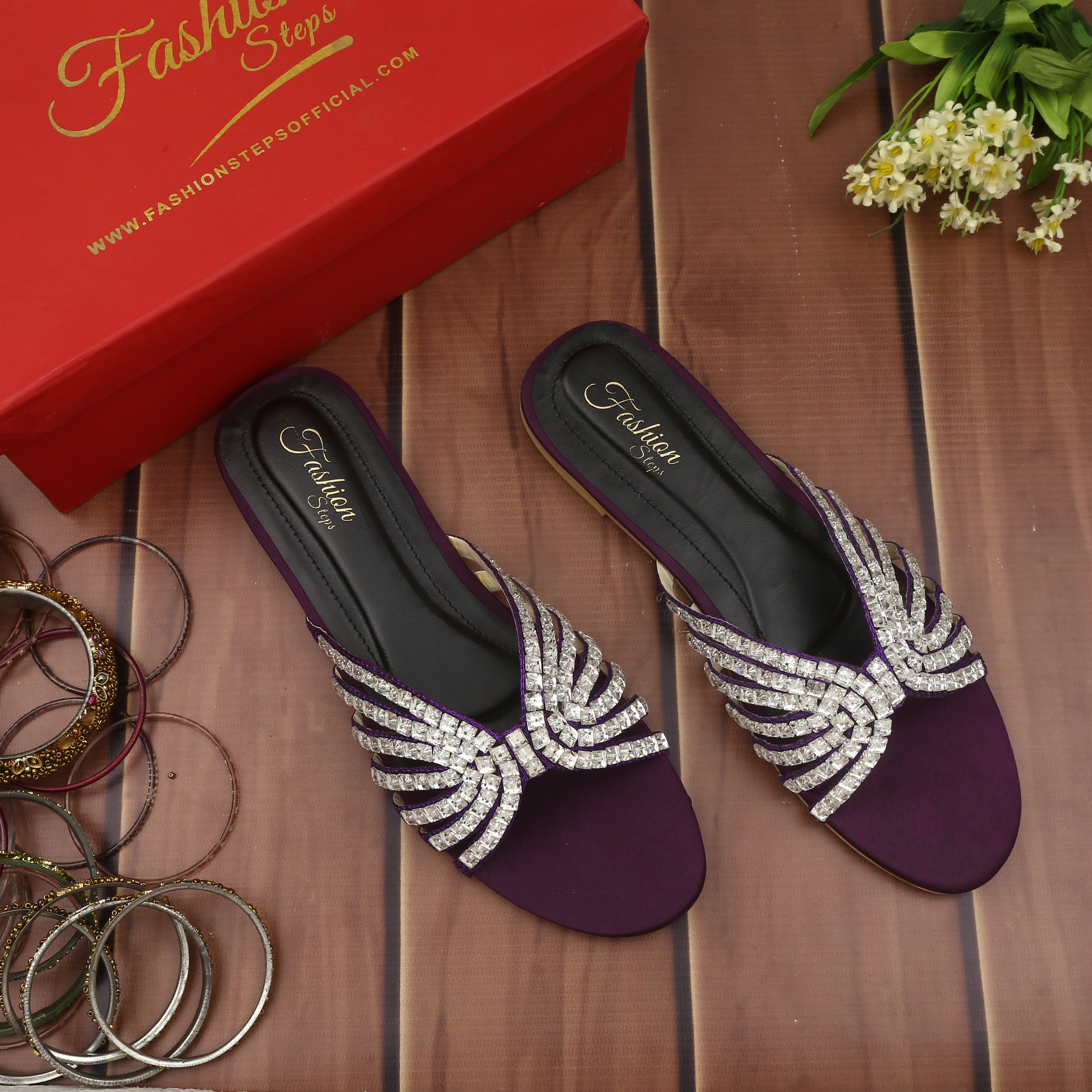 Enigma  Flats (Purple) - ZAWJ