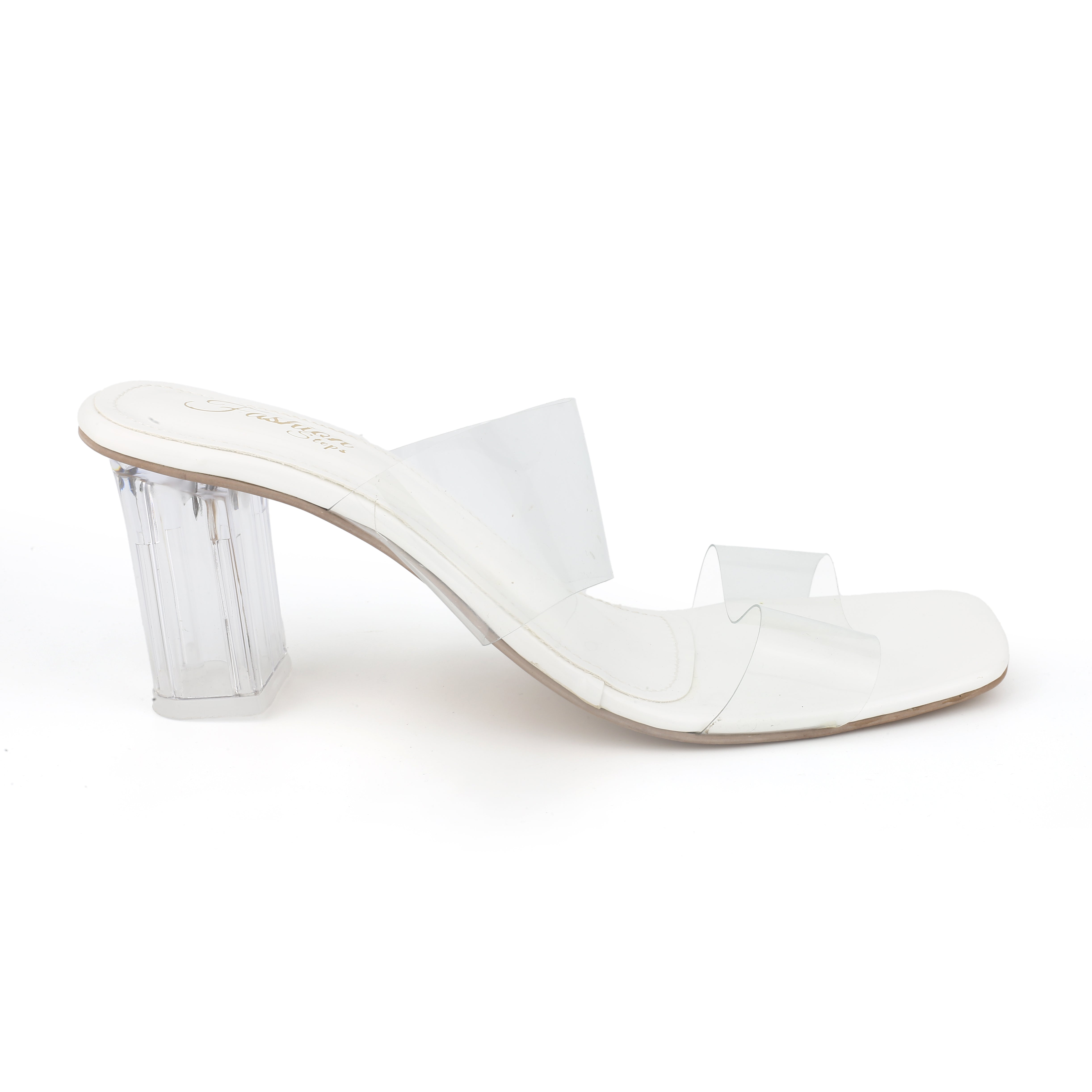 Crown Heels (White)