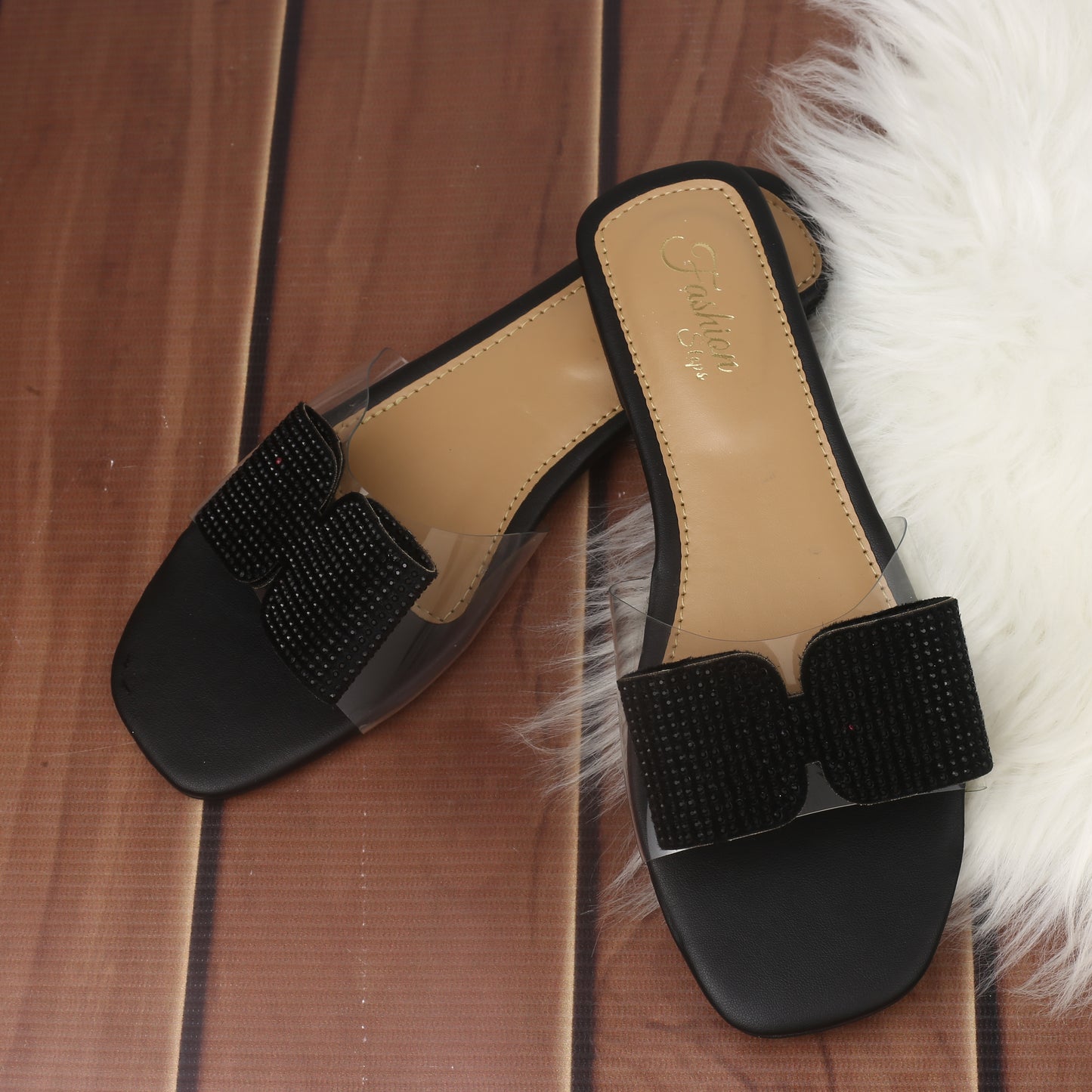 Fancy Tai Flats (Black)