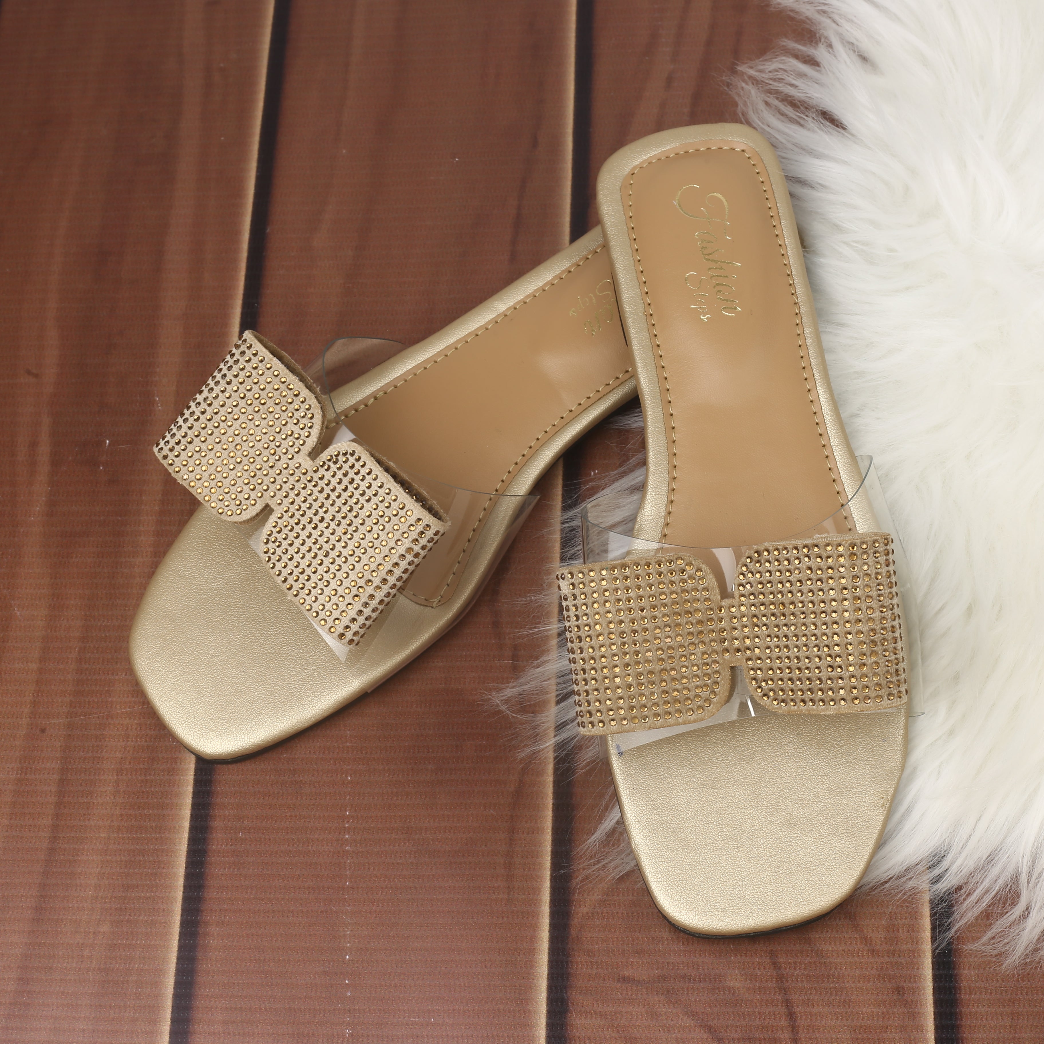 Fancy Tai Flats (Beige)