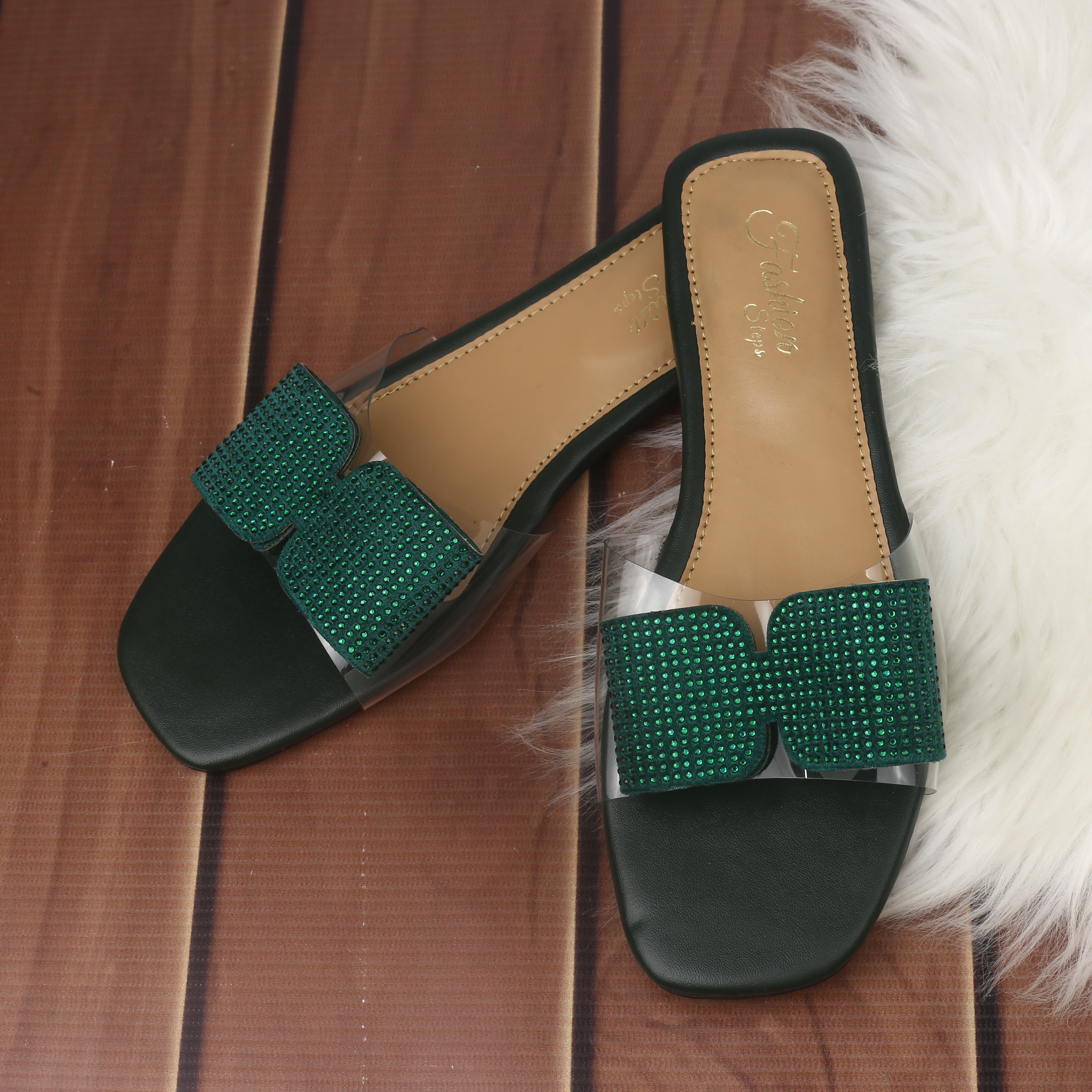 Fancy Tai Flats (Green)