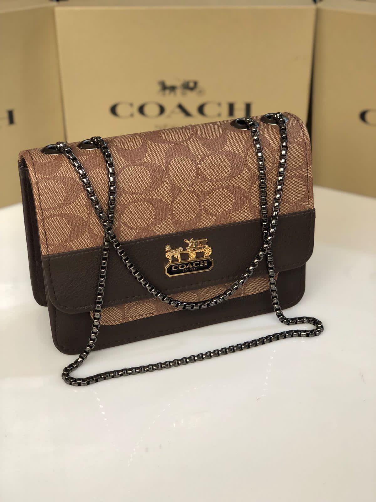 Coach Combo Prime Slippers + Bags