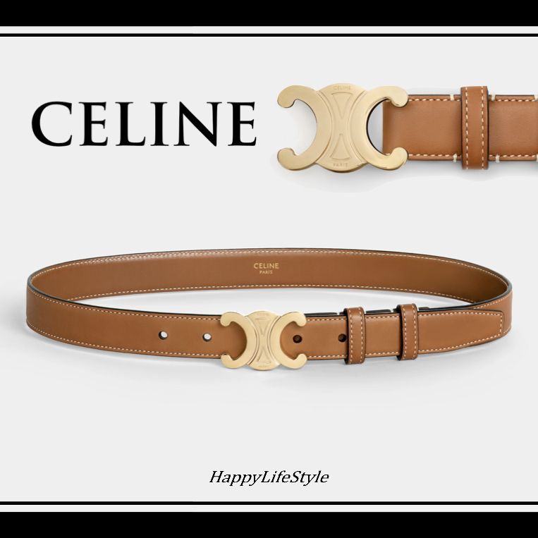 Celine Brand Premium Series Brown Belt With Brand Box