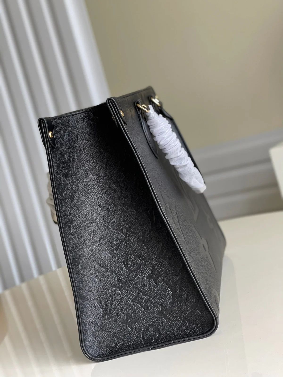 Lv Monogram Premium Bag Black