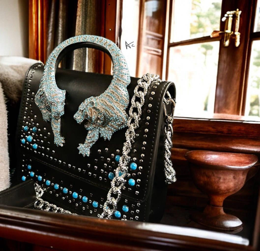 Fashion Roar Shoulder Bag By Roberto Cavalli