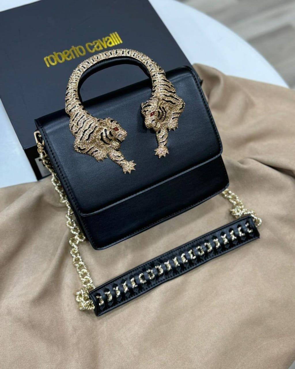 Fashion Roar Shoulder Bag By Roberto Cavalli