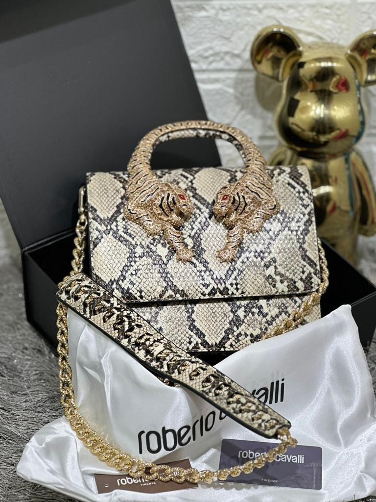 Fashion Roar Shoulder Bag By Roberto Cavalli