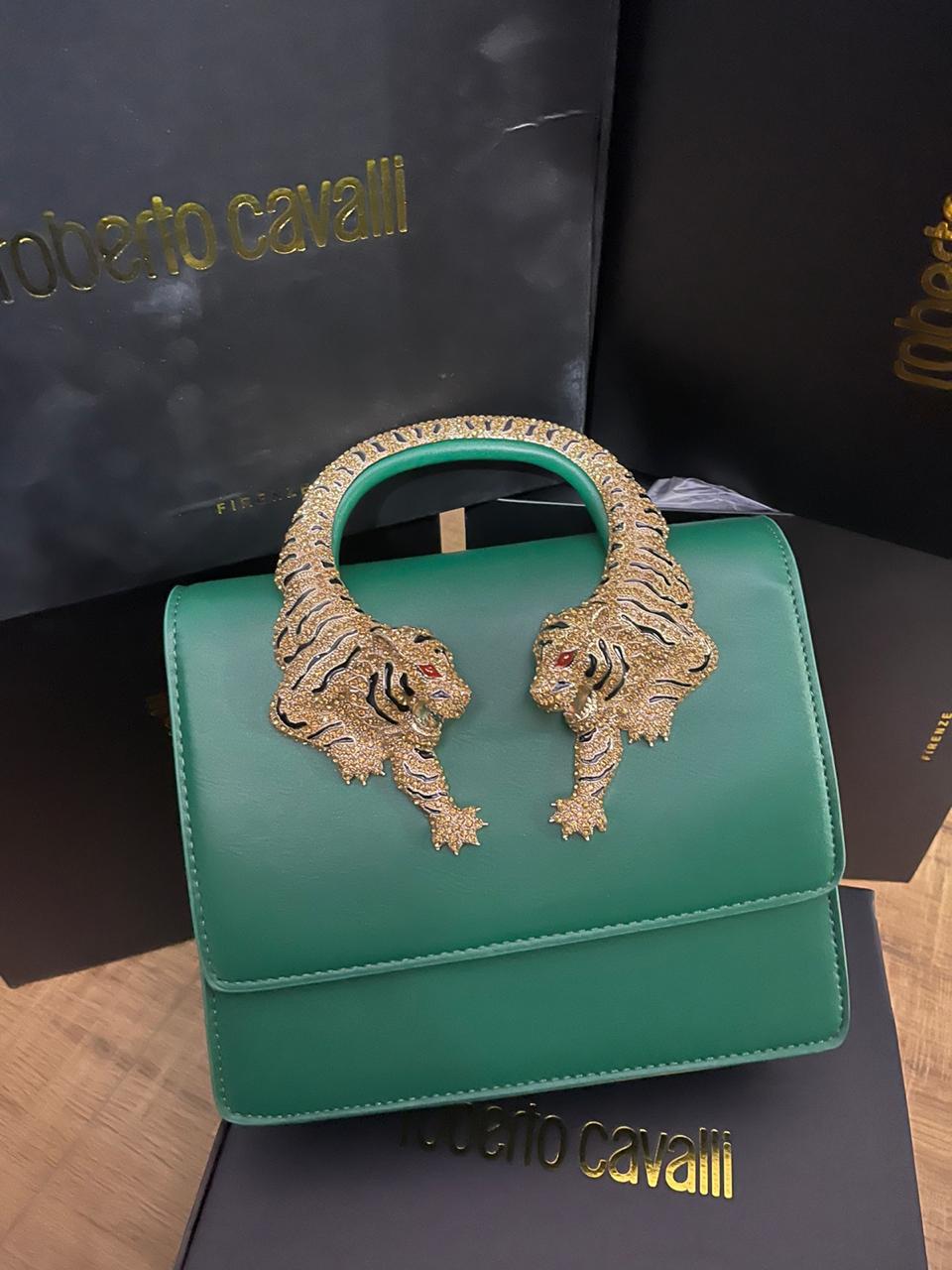 Fashion Roar Shoulder Bag By Roberto Cavalli