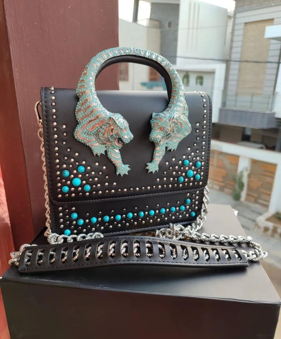 Fashion Roar Shoulder Bag By Roberto Cavalli