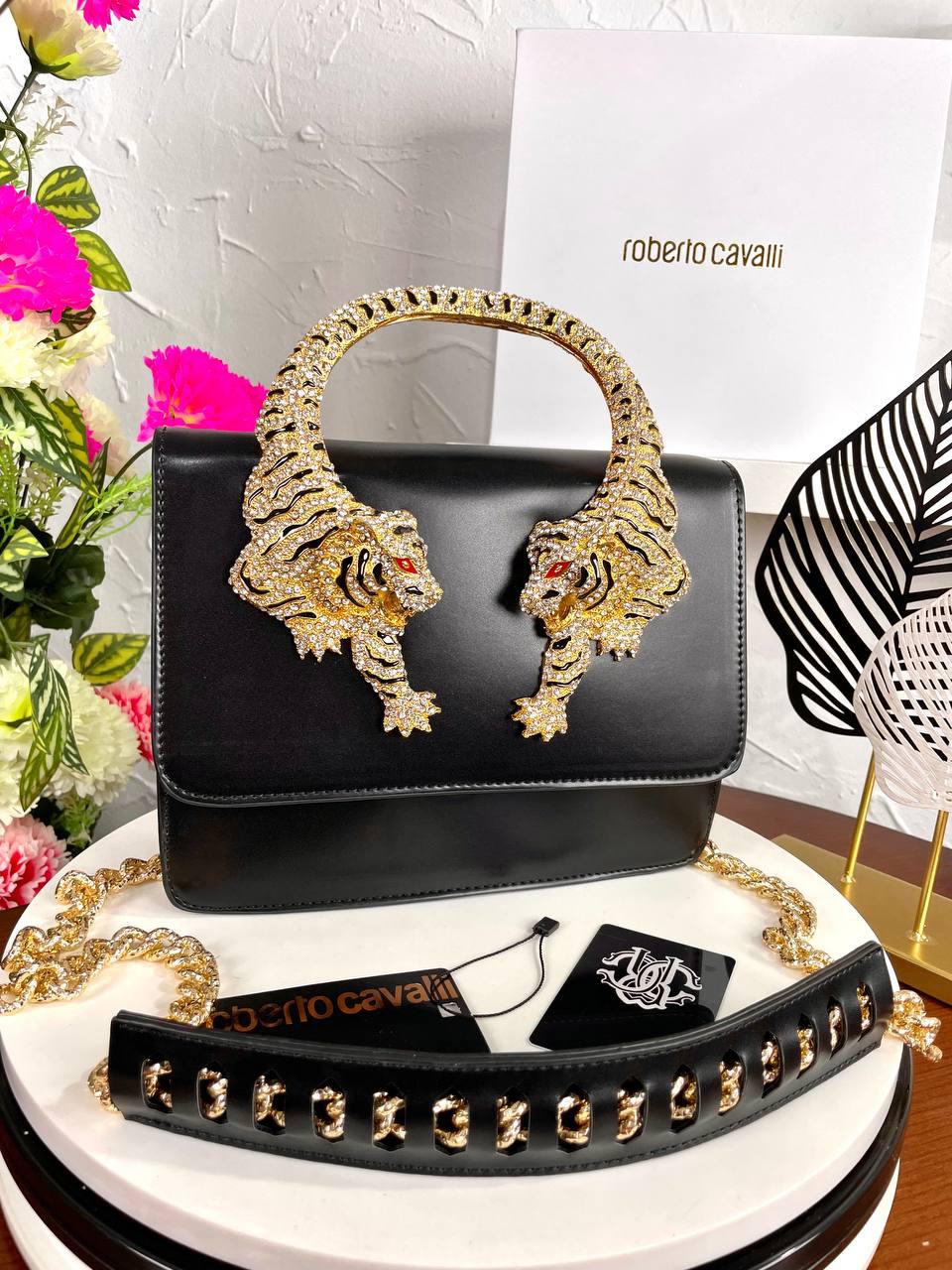 Fashion Roar Shoulder Bag By Roberto Cavalli