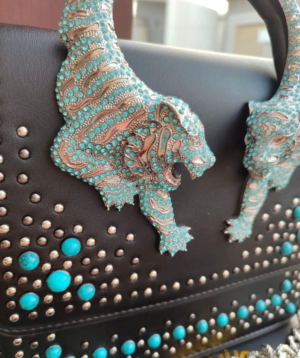 Fashion Roar Shoulder Bag By Roberto Cavalli