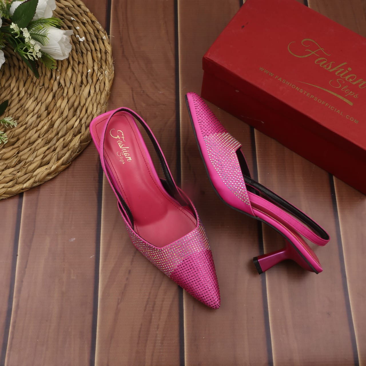 Fahion Two Tone Heels