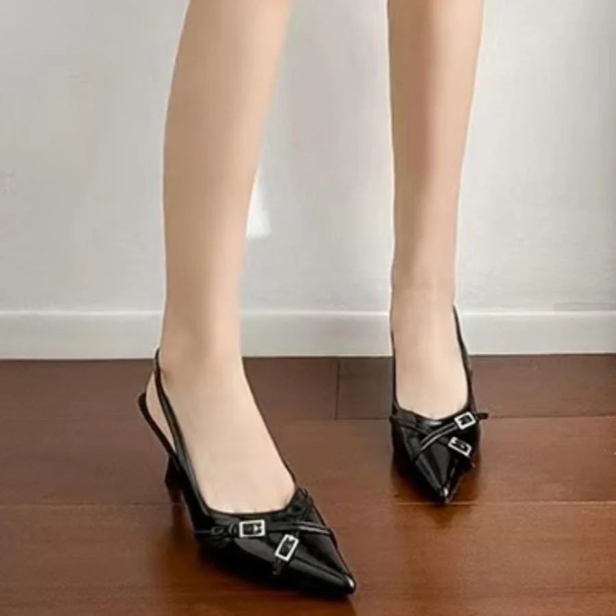 Gloss Stride Heels