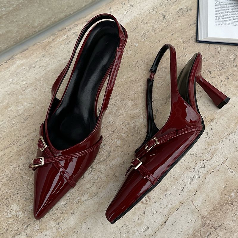 Gloss Stride Heels