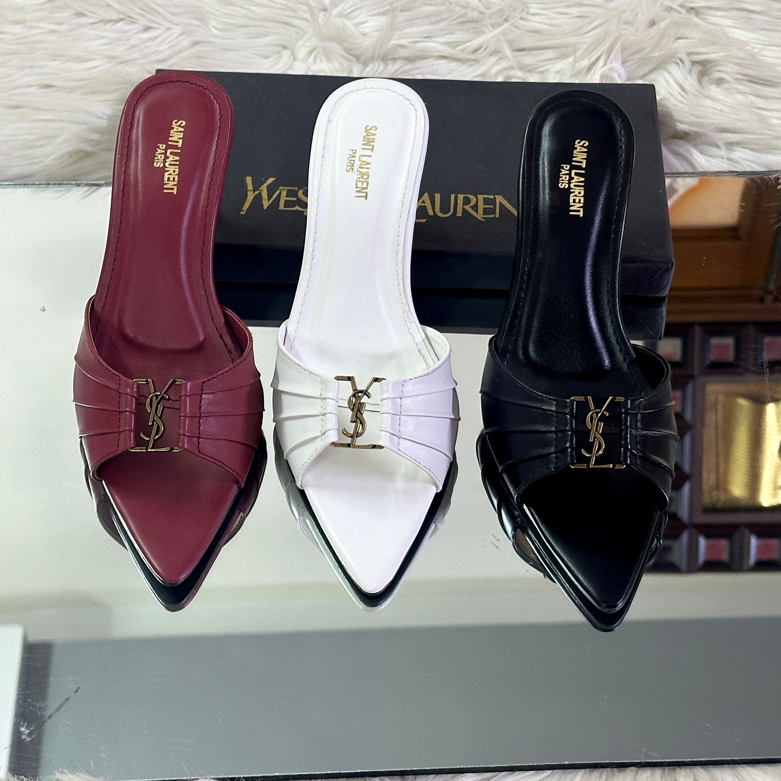 YSL Stacey Heels