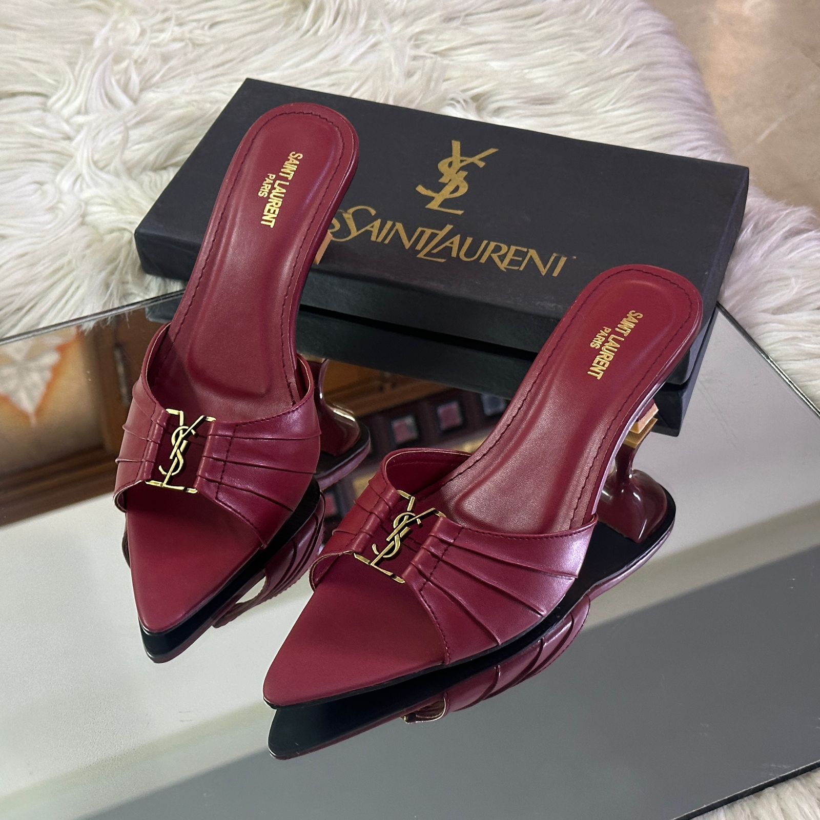 YSL Stacey Heels