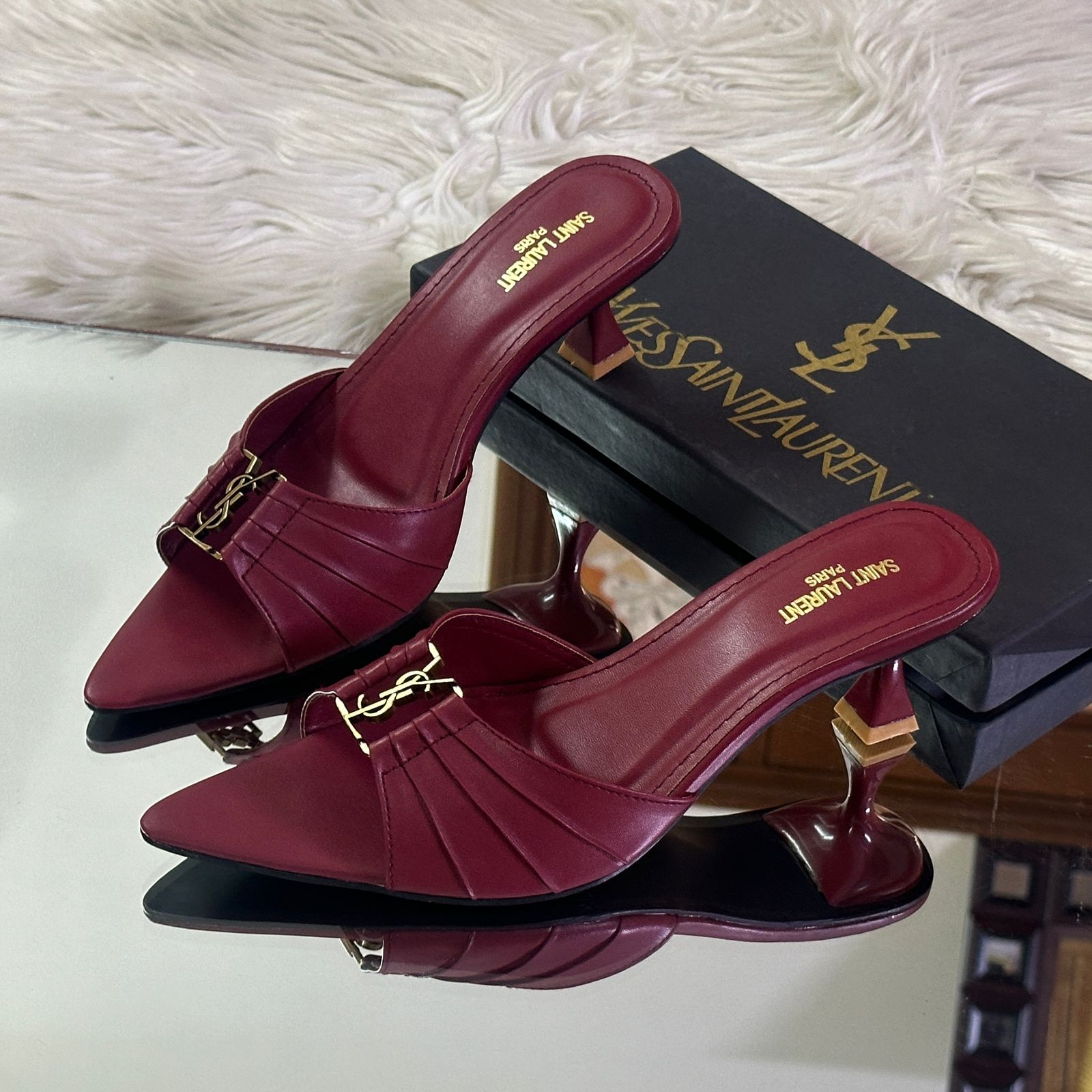 YSL Stacey Heels