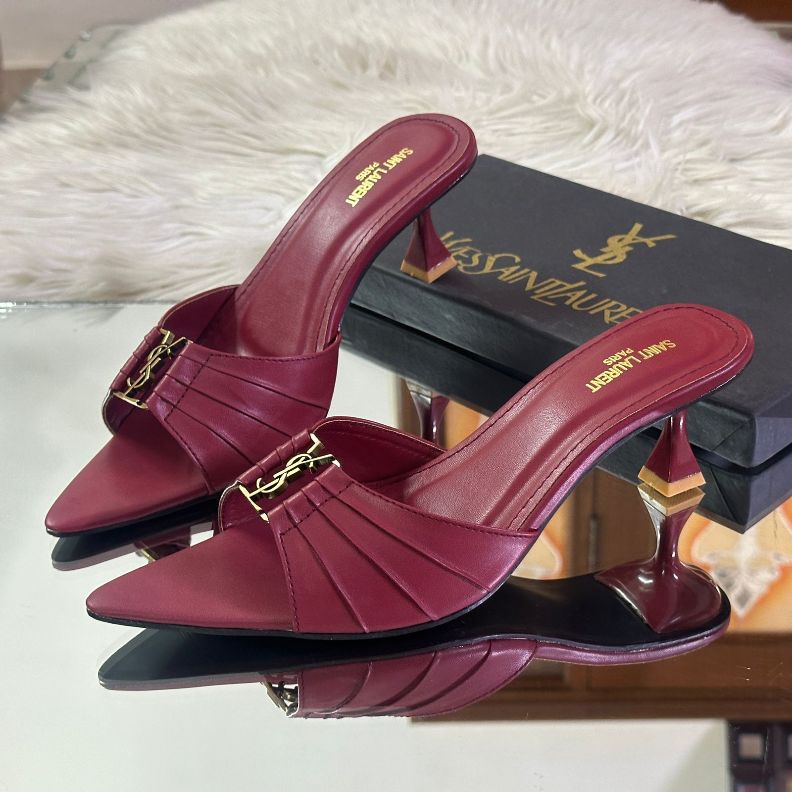 YSL Stacey Heels
