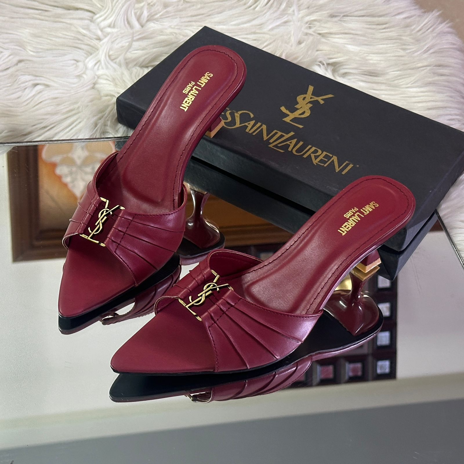 YSL Stacey Heels