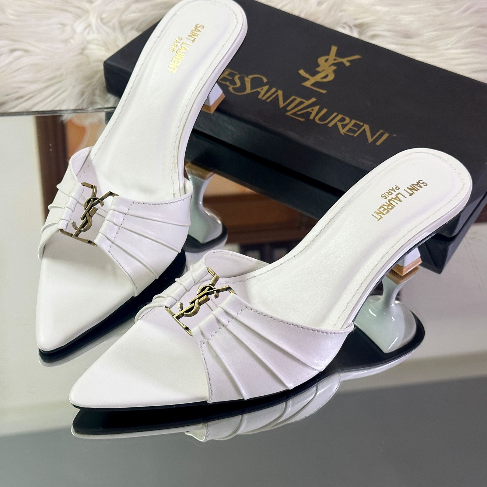 YSL Stacey Heels