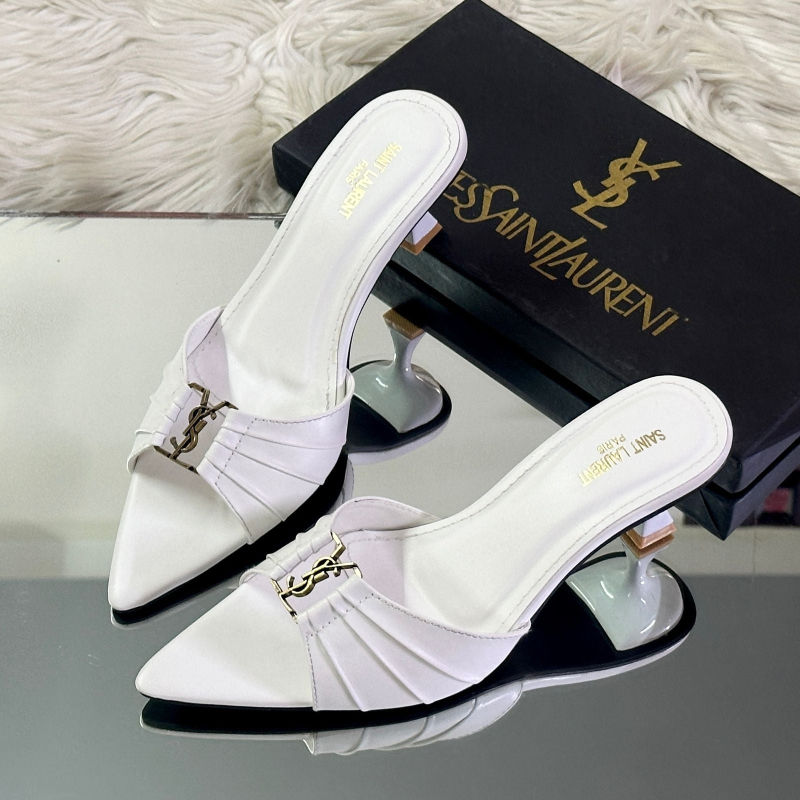 YSL Stacey Heels