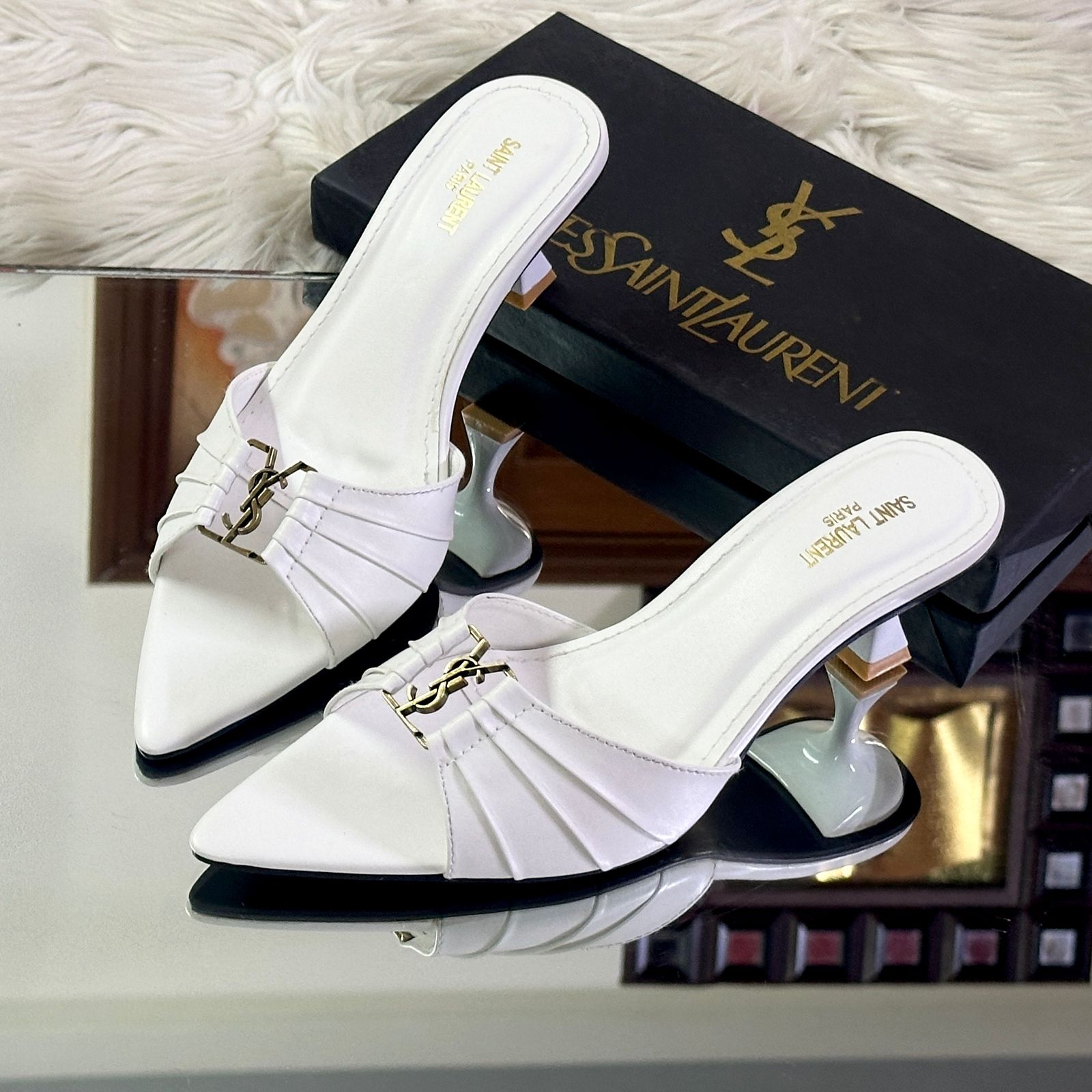 YSL Stacey Heels