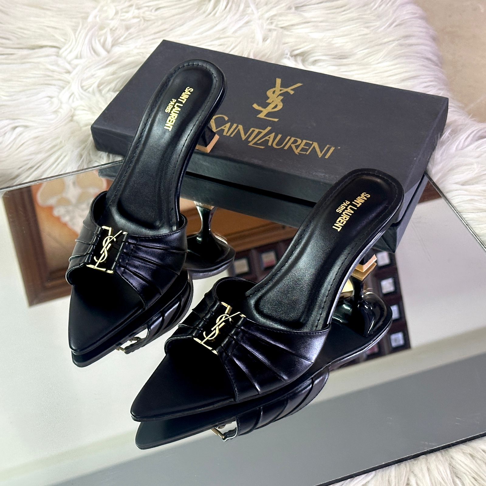 YSL Stacey Heels