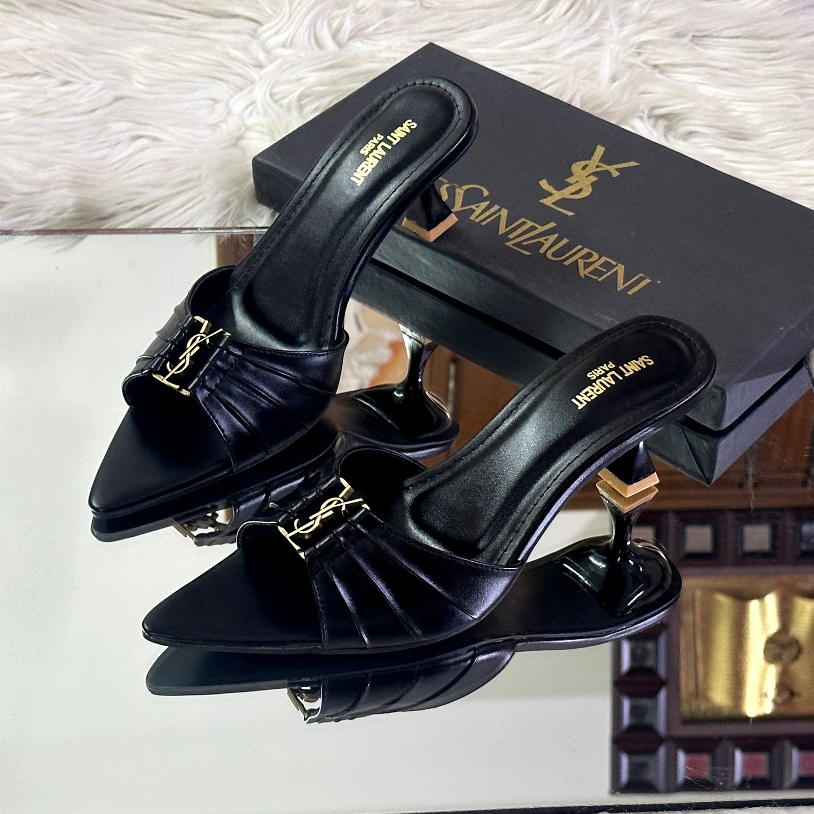 YSL Stacey Heels
