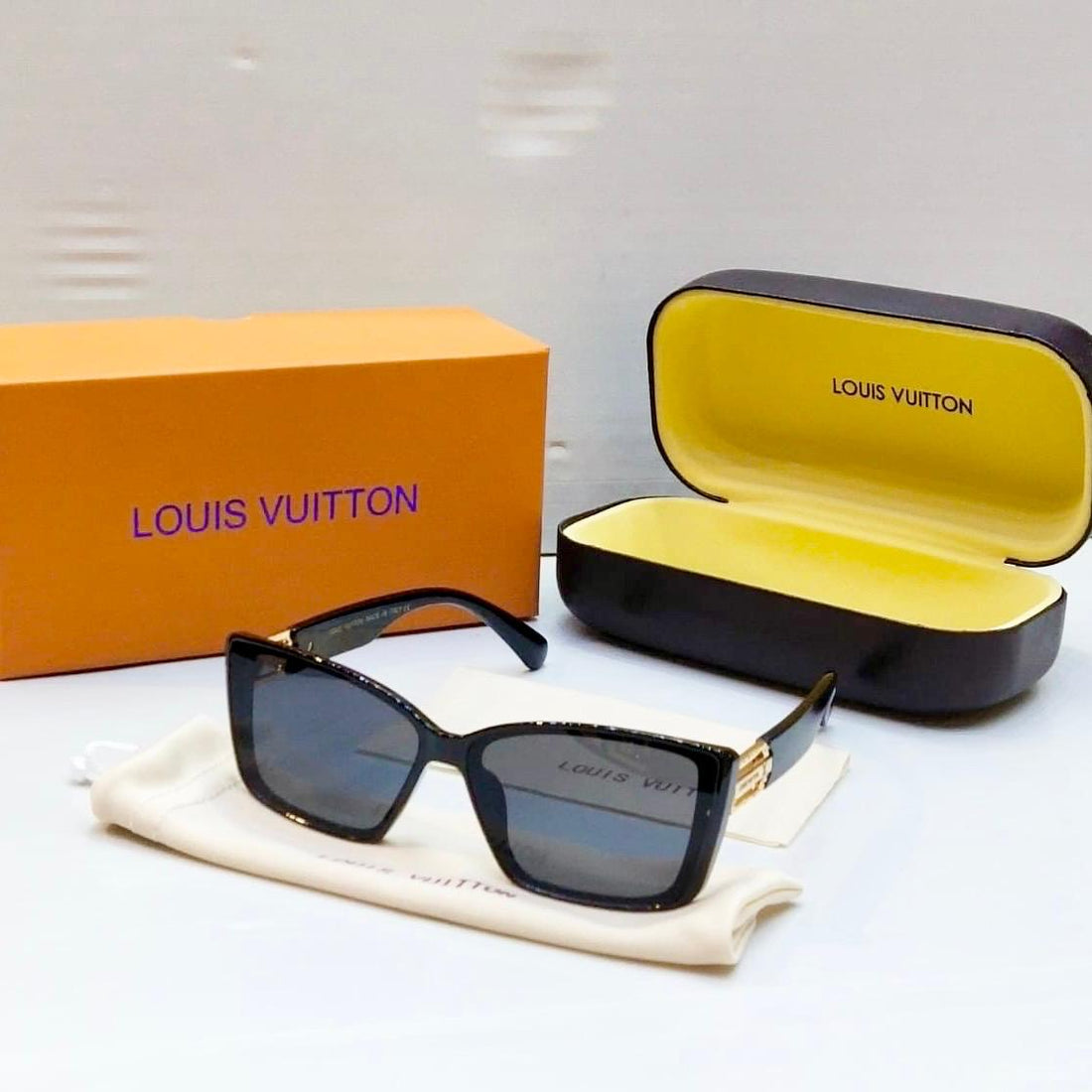 Lv Black Aura Sunglasses