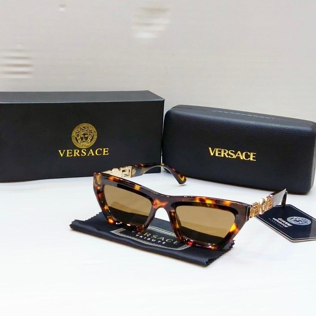 Versace Sigme Leopards Sunglasses