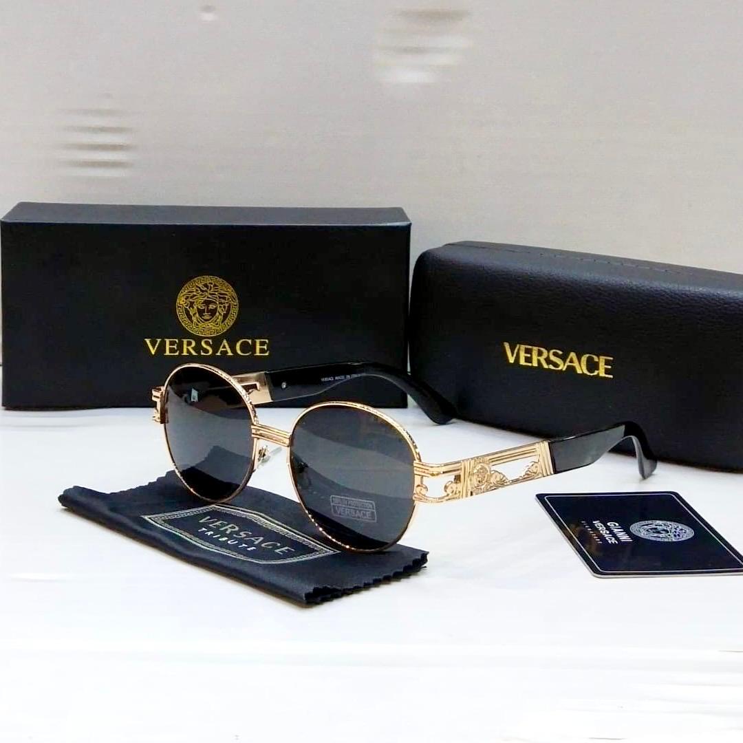 Versace Aura Black Sunglasses