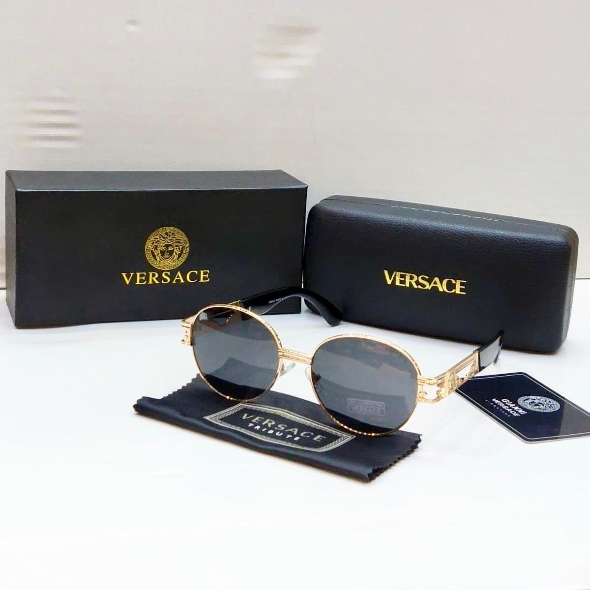 Versace Aura Black Sunglasses