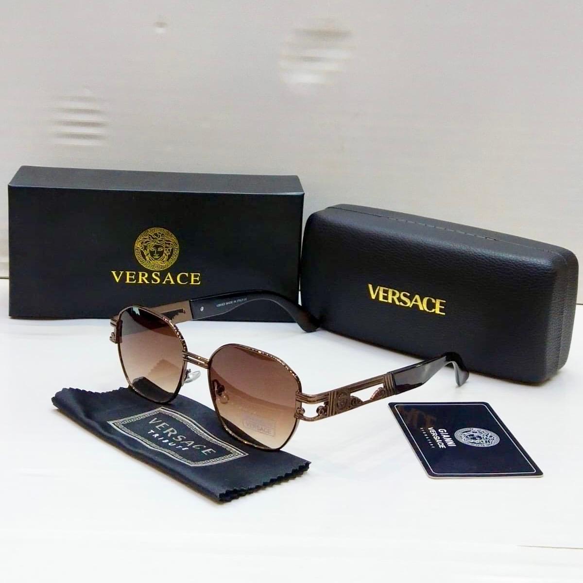 Versace Aura Brown Sunglasses