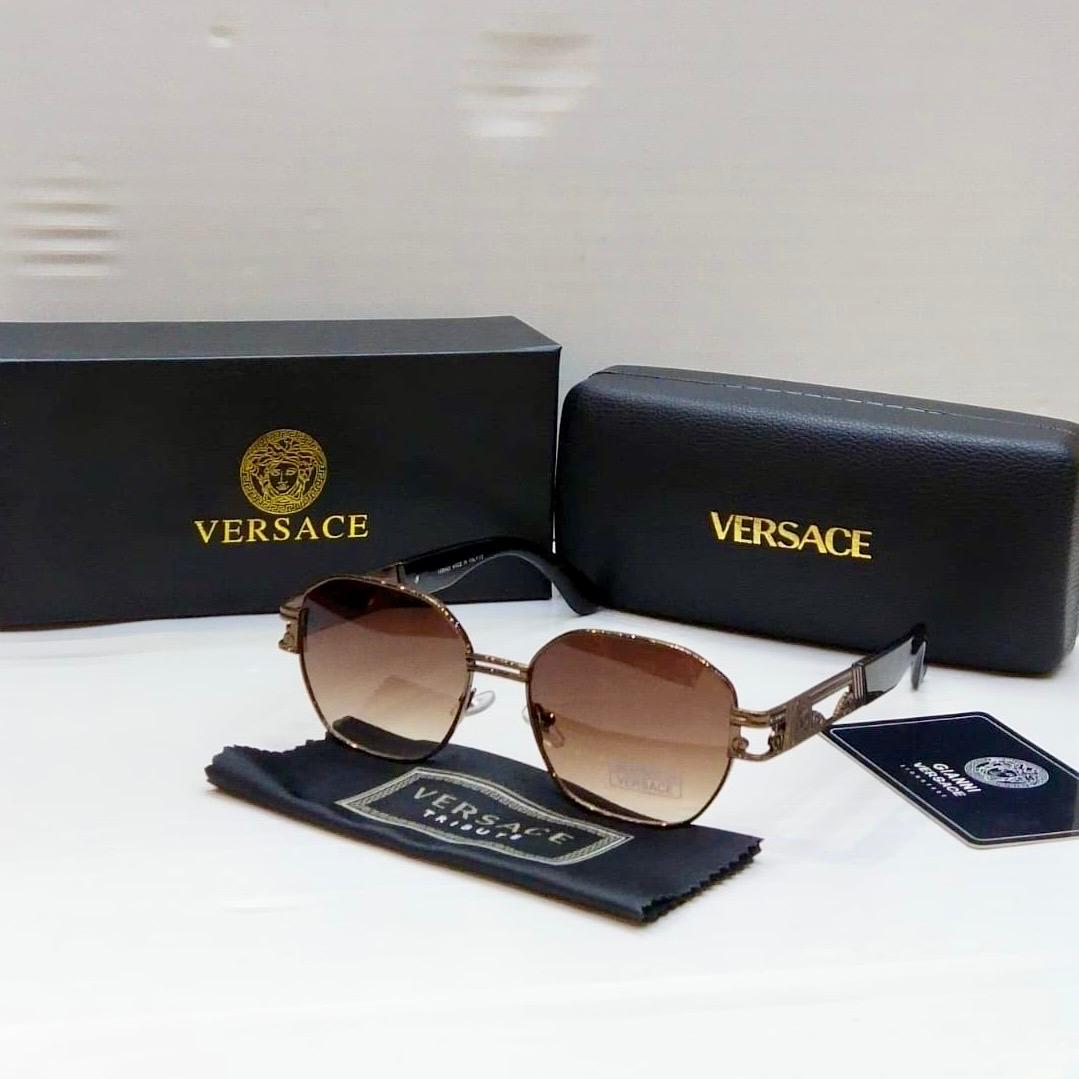 Versace Aura Brown Sunglasses