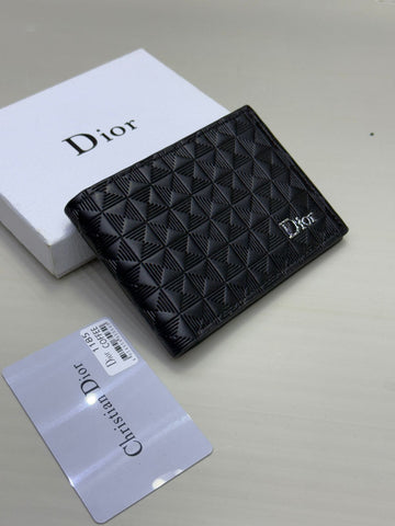 Dior Mens Wallet Black