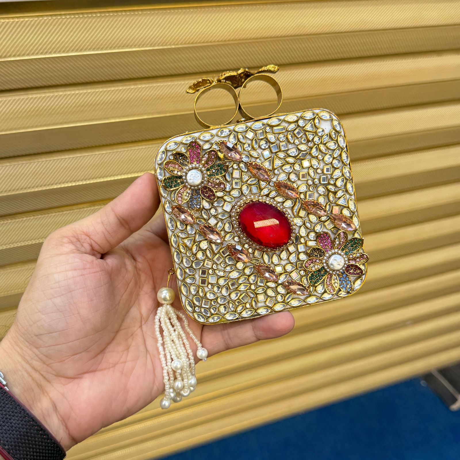 Afghan Bridal Clutch