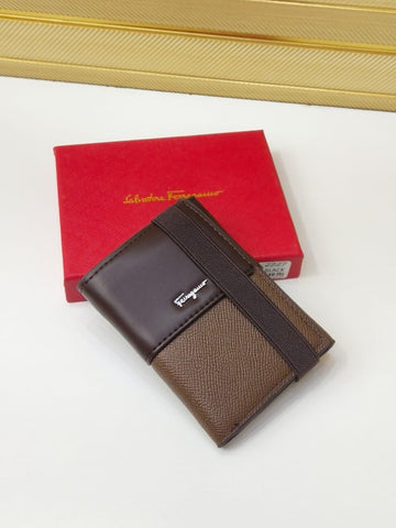 3 Fold Faregamo Wallet